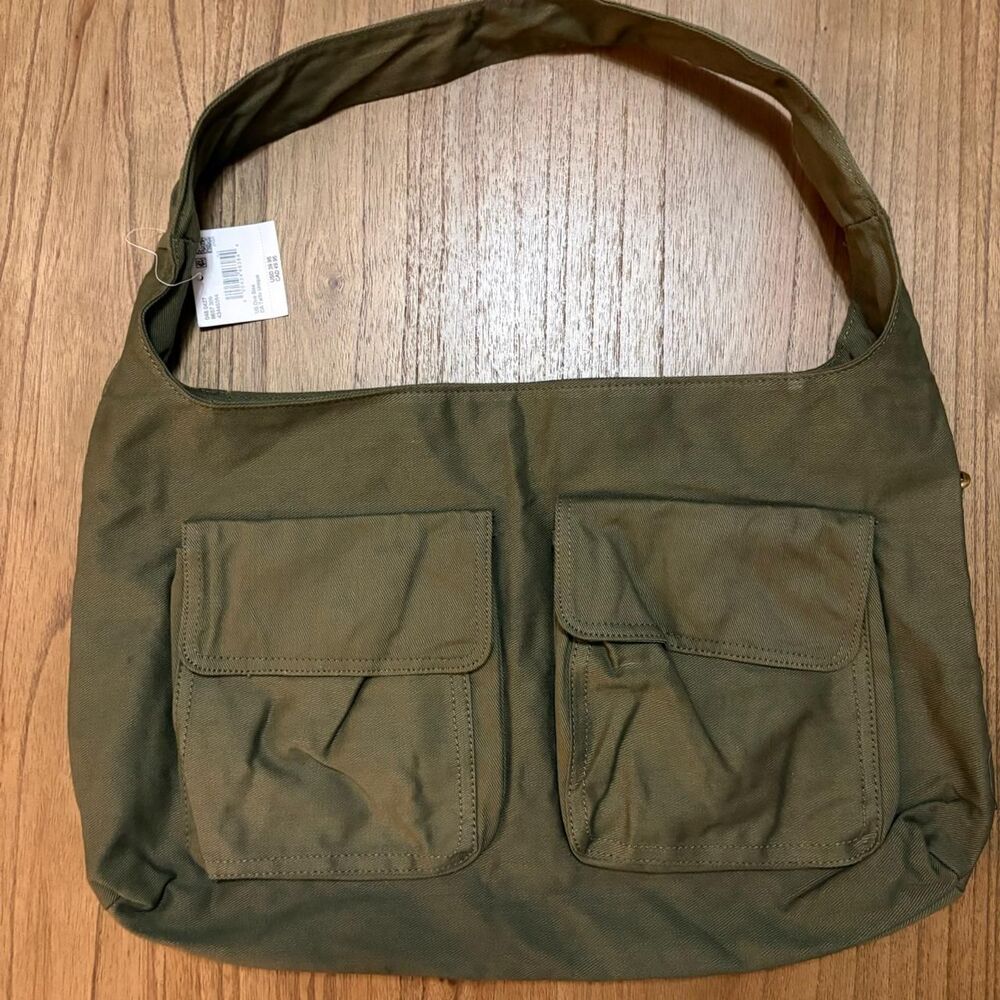 NEW AMERICAN EAGLE Slouchy Cargo Pocket Bag NWT